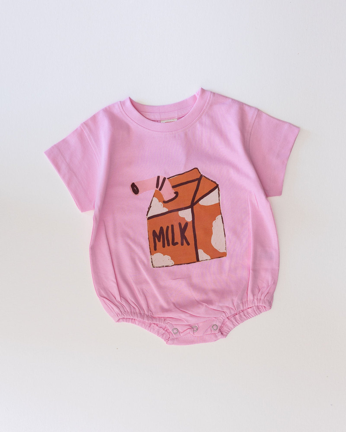 choccy milk romper - Pigeon said please
