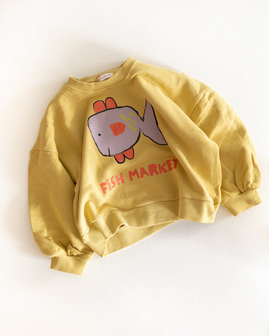 fish market sweatshirt - Pigeon said please