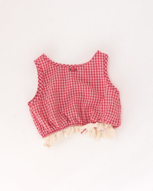 gingham blouse - Pigeon said please