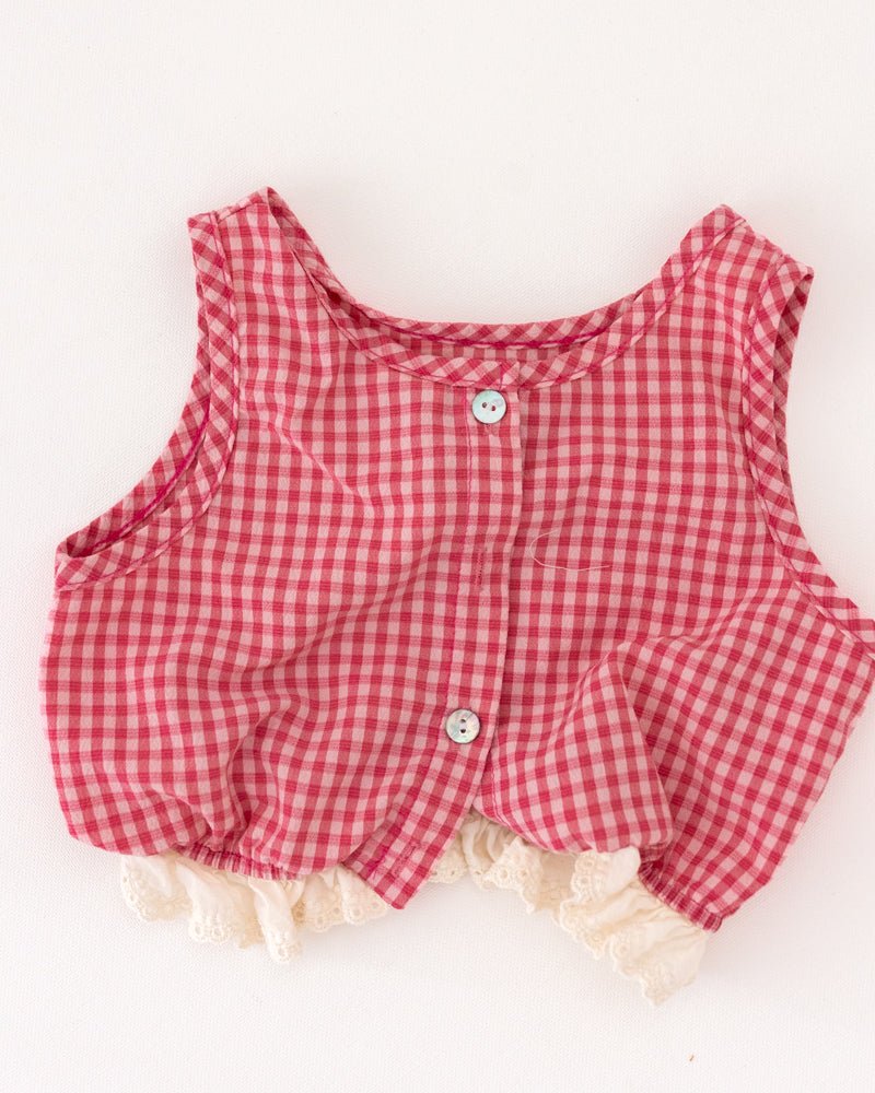 gingham blouse - Pigeon said please
