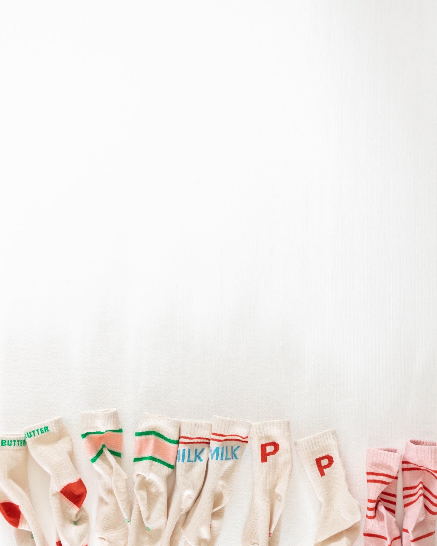 grocery list socks 5 pack - Pigeon said please