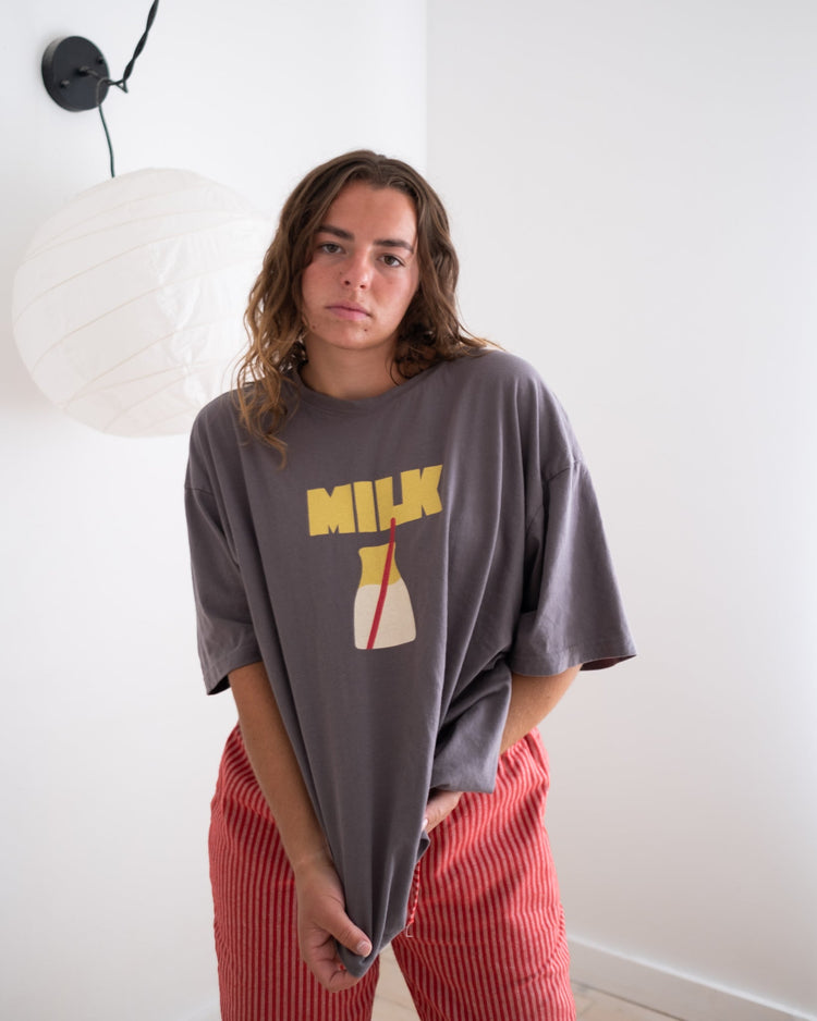 mom's milk tee - pigeon said please – Pigeon said please