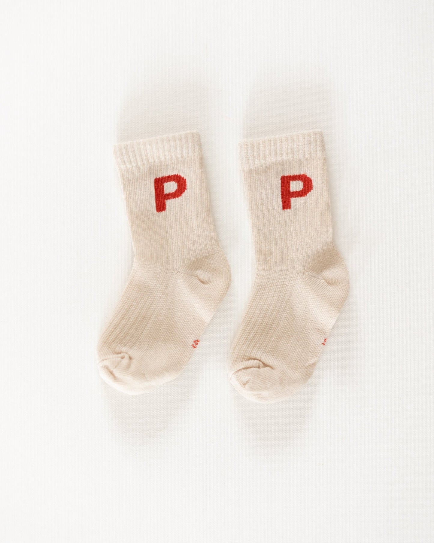 p is for please socks - Pigeon said please
