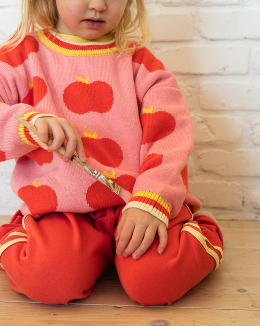 pink me knit sweater - Pigeon said please
