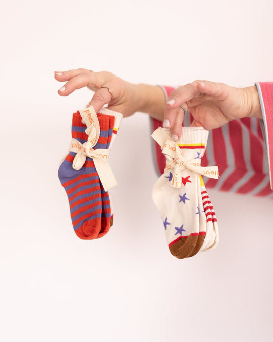 playdate sock bundle - Pigeon said please