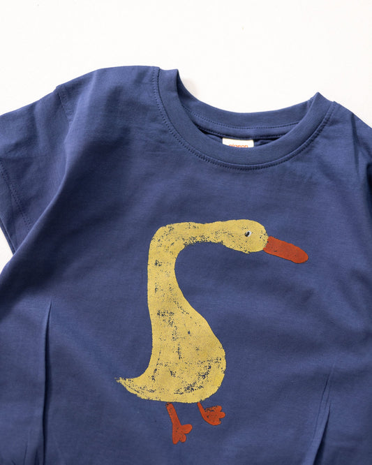 silly goose romper - Pigeon said please