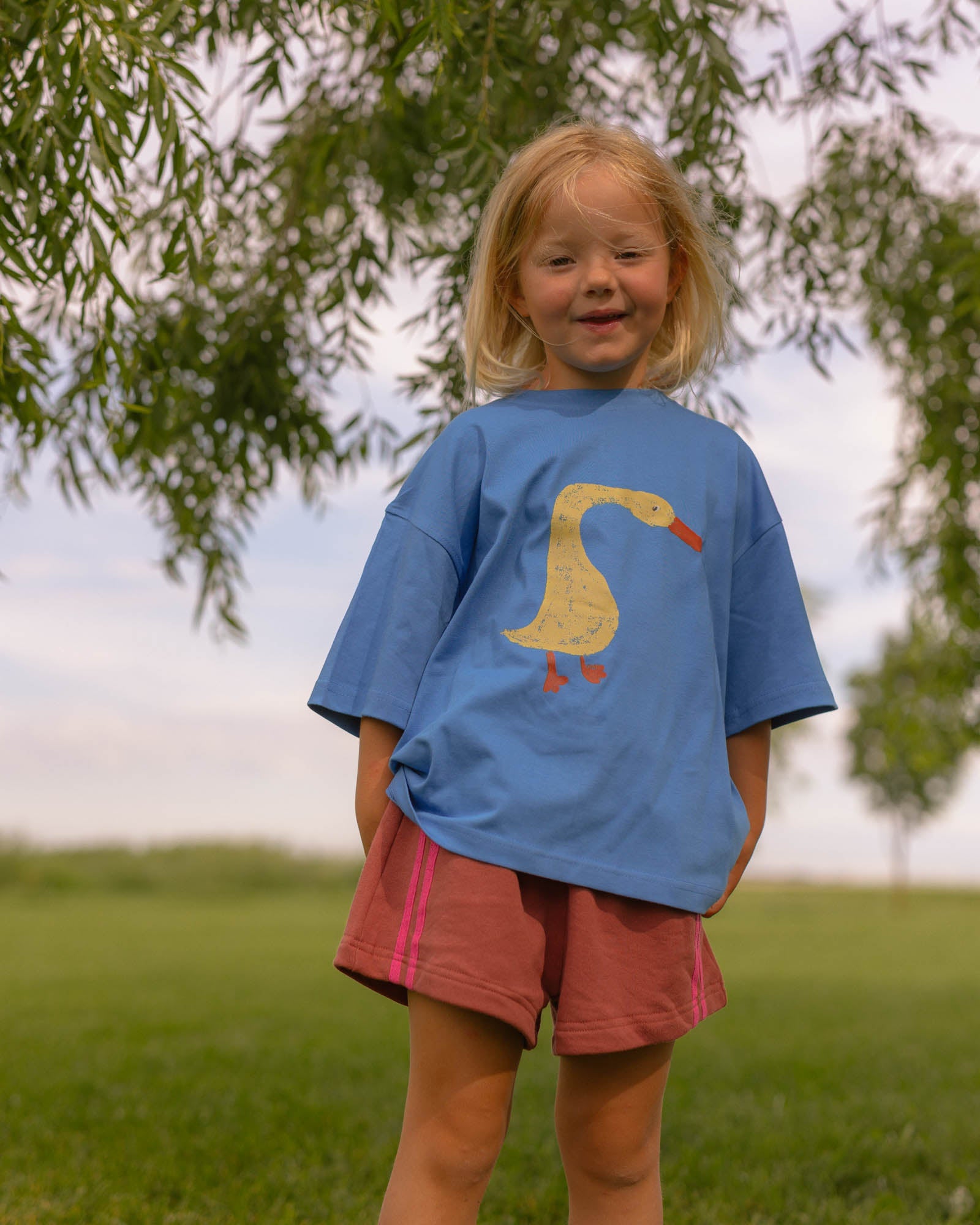 silly goose tee - Pigeon said please