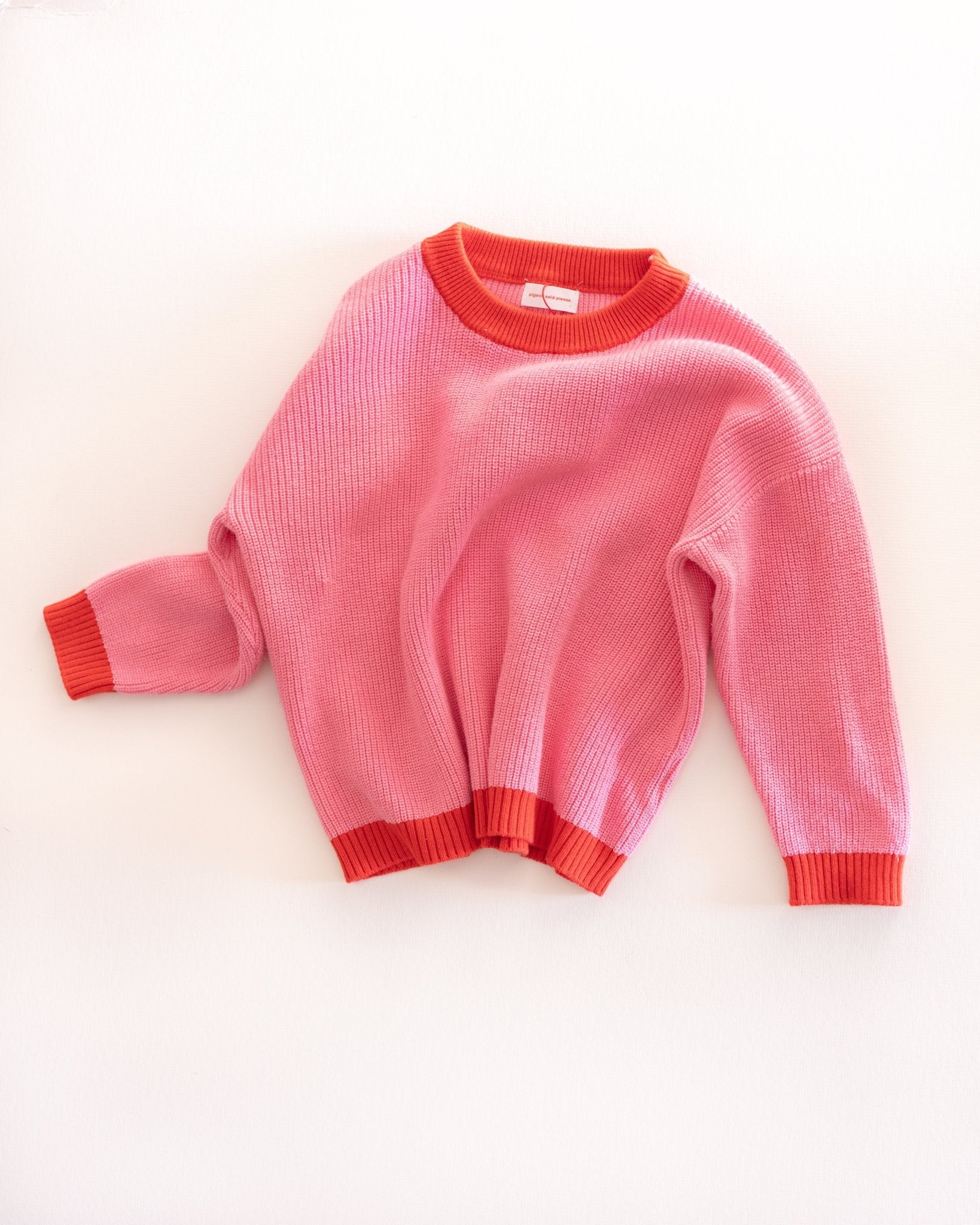strawberry jam chunky knit - Pigeon said please