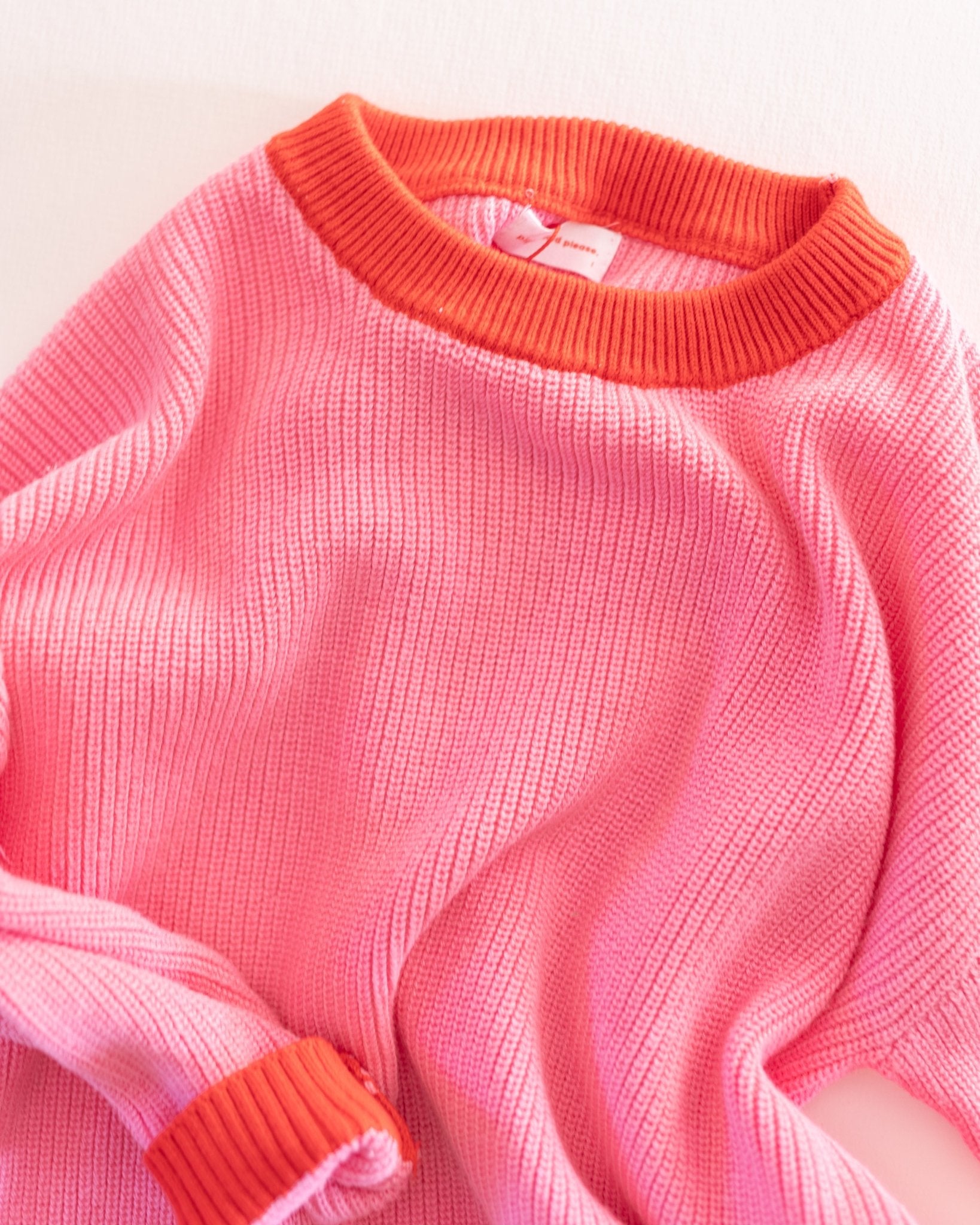 strawberry jam chunky knit - Pigeon said please