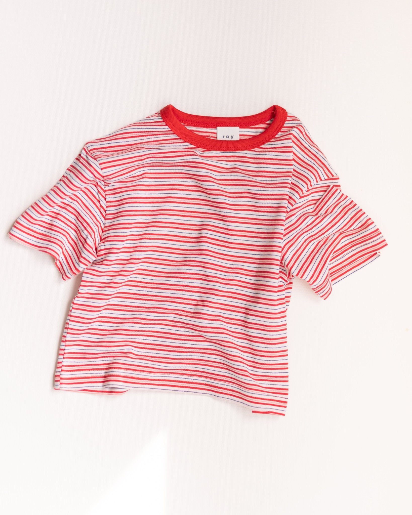 strawberry stripes tee - Pigeon said please