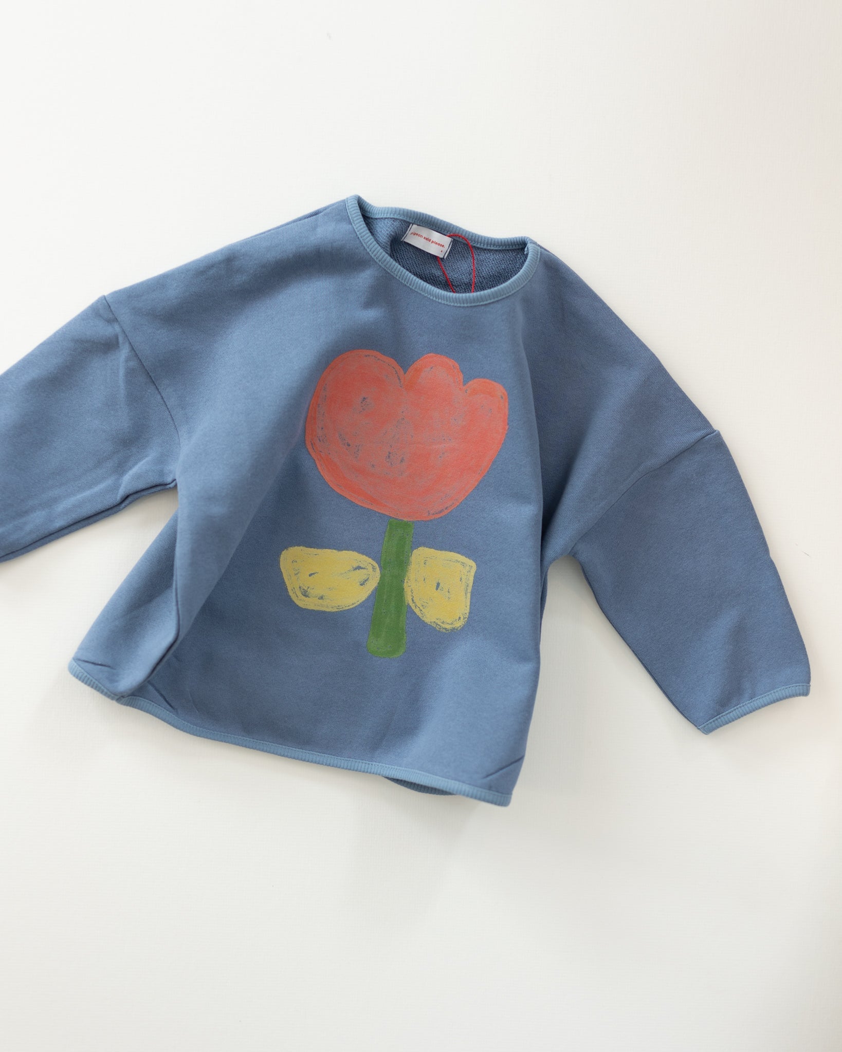 tulip sweatshirt - Pigeon said please