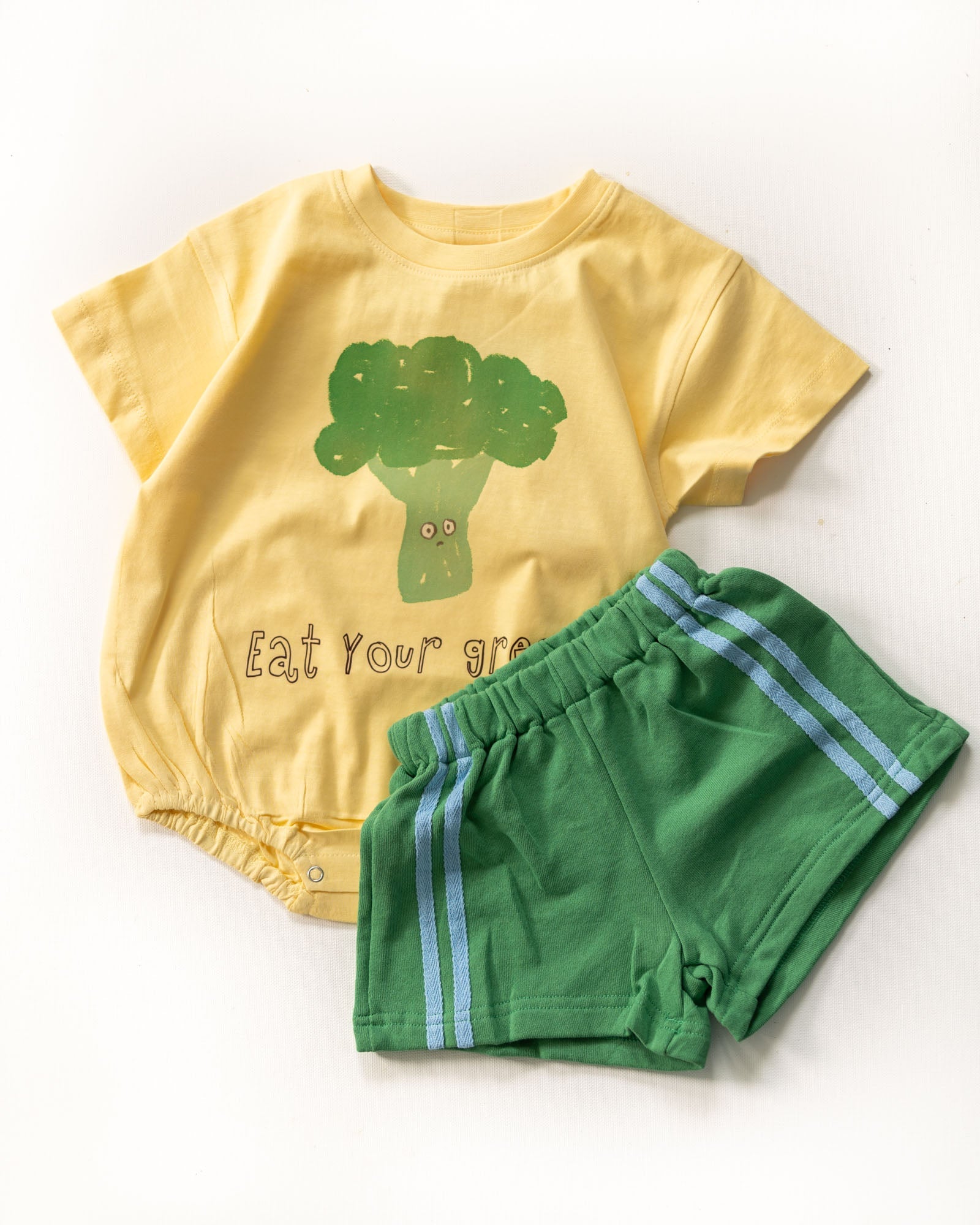 vegetable romper - Pigeon said please