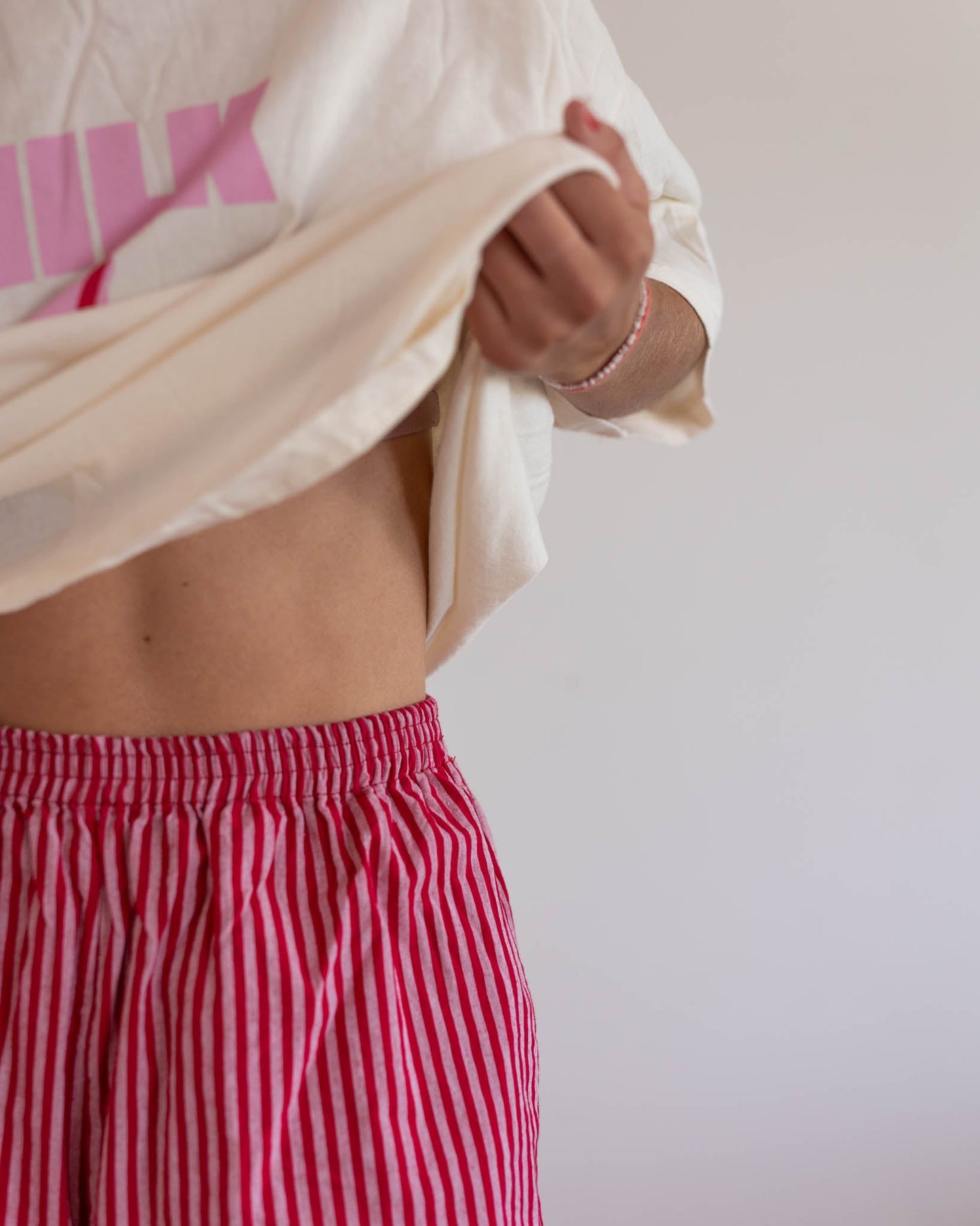 womans lottie stripe pants - Pigeon said please
